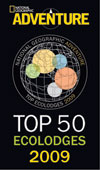 Kosrae Village named one of Top 50 Eco-Lodges 2009 by the editors of National Geographic ADVENTURE magazine