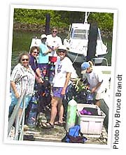 Kosrae Village Coral Monitoring Dive Team